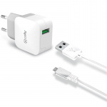 Celly USB-laddare MicroUSB 2,4A