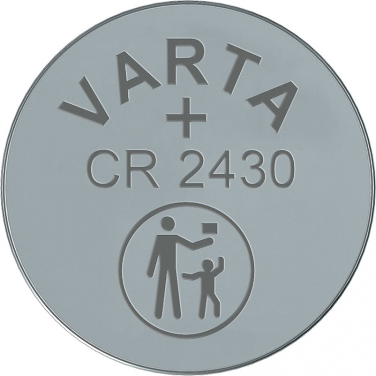 Varta CR2430 3V Lithium Knappcellsba Varta CR2430 3V Lithium Knappcellsba