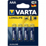 Varta Longlife AAA / LR03 Batteri 4- Varta Longlife AAA / LR03 Batteri 4-