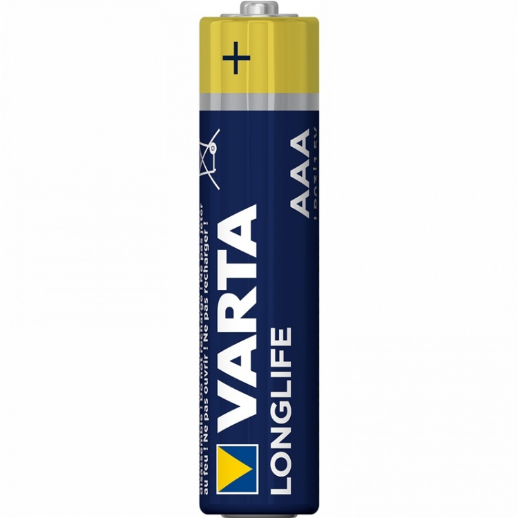Varta Longlife AAA / LR03 Batteri 4- Varta Longlife AAA / LR03 Batteri 4-