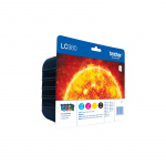 Brother LC-980VALBPDR bläckpatroner 4 styck Original Svart, Cyan, Magenta, Gul Brother LC-980VALBPDR bläckpatroner 4 styck Original Svart, Cyan, Magenta, Gul