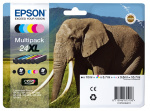 Epson Elephant Multipack 6-colours 24XL Claria Photo HD Ink Epson Elephant Multipack 6-colours 24XL Claria Photo HD Ink