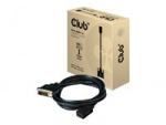 CLUB3D DVI to HDMI 1.4 Cable M/F 2m/6.56ft Bidirectional CLUB3D DVI to HDMI 1.4 Cable M/F 2m/6.56ft Bidirectional