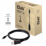 CLUB3D Mini DisplayPort naar DisplayPort 1.4 HBR3 8K60Hz kabel, 2 meter