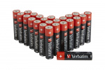Verbatim Standardbatterier 24 x AAA / LR03 alkaliskt