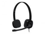 Logitech H151 Headset Huvudband 3,5 mm kontakt Svart