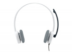 Logitech H150 Headset Huvudband Vit
