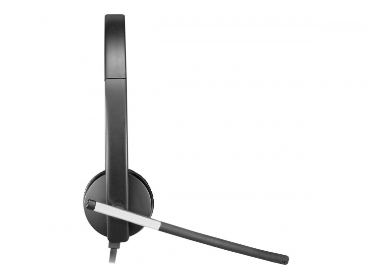 Logitech H650E Headset Huvudband Svart, Silver