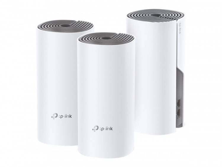 TP-LINK Deco E4 (3-pack) Dual-band (2,4 GHz / 5 GHz) Wi-Fi 5 (802.11ac) Wit, Grijs
