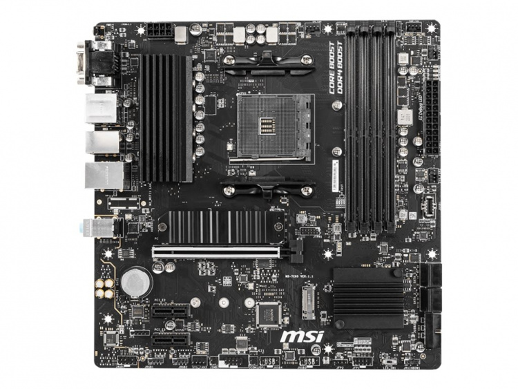 MSI B550M PRO-VDH moderkort AMD B550 Uttag AM4 micro ATX MSI B550M PRO-VDH moderkort AMD B550 Uttag AM4 micro ATX