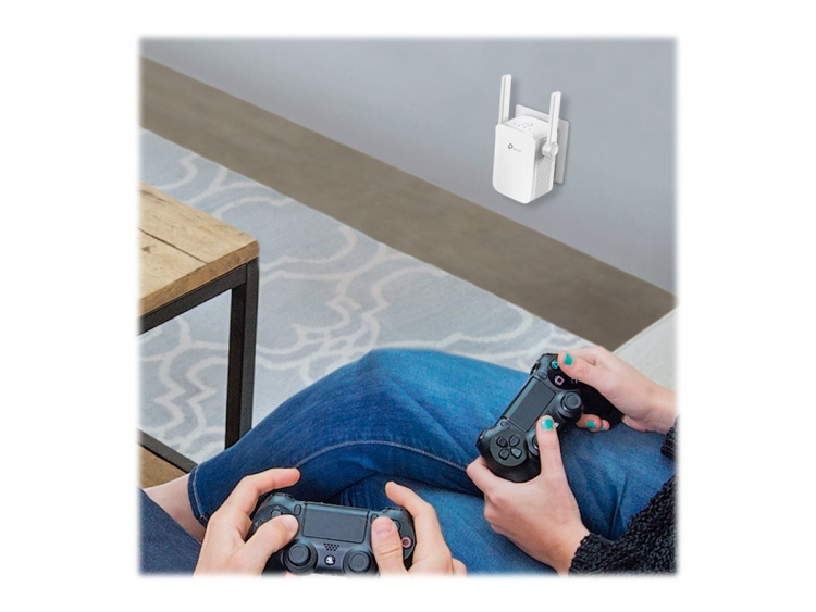TP-LINK RE205 V3 nätverksförlängare Nätverksrepeater Vit 10, 100 Mbit/s