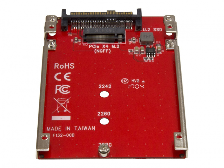 StarTech.com M.2 enhet till U.2 (SFF-8639) värdadapter för M.2 PCIe NVMe SSD-enh