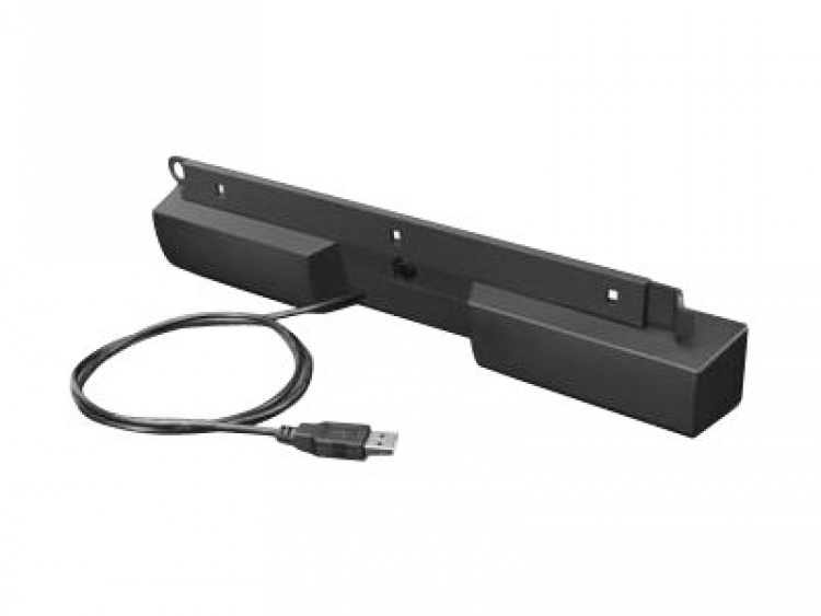Lenovo USB Soundbar Svart 2.0 kanaler 2,5 W