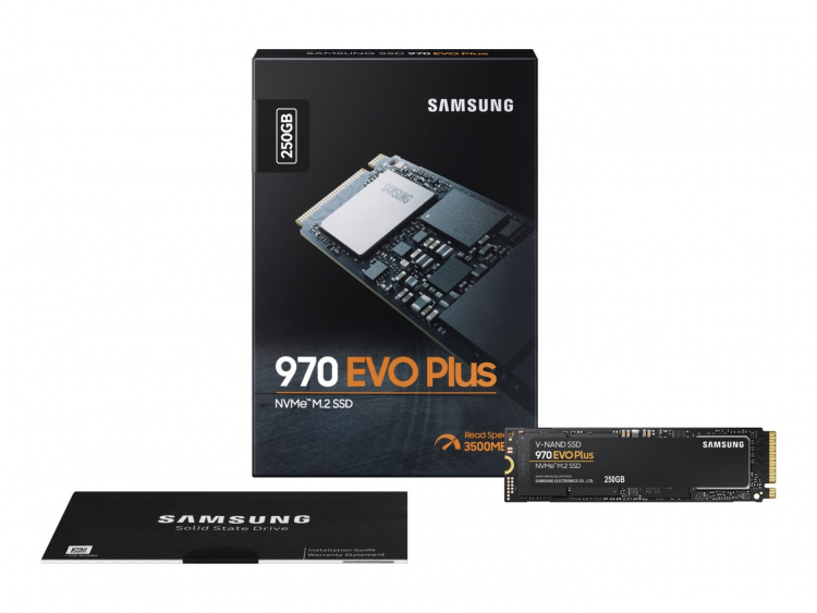 Samsung 970 EVO Plus M.2 250 GB PCI Express 3.0 V-NAND MLC NVMe