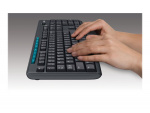 Logitech K270 tangentbord RF Trådlös QWERTY Svart
