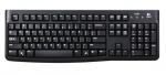 Logitech K120 Nordic tangentbord USB Svart