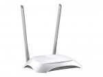 TP-LINK TL-WR840N trådlös router Snabb Ethernet Singel-band (2,4 GHz) Grå, Vit