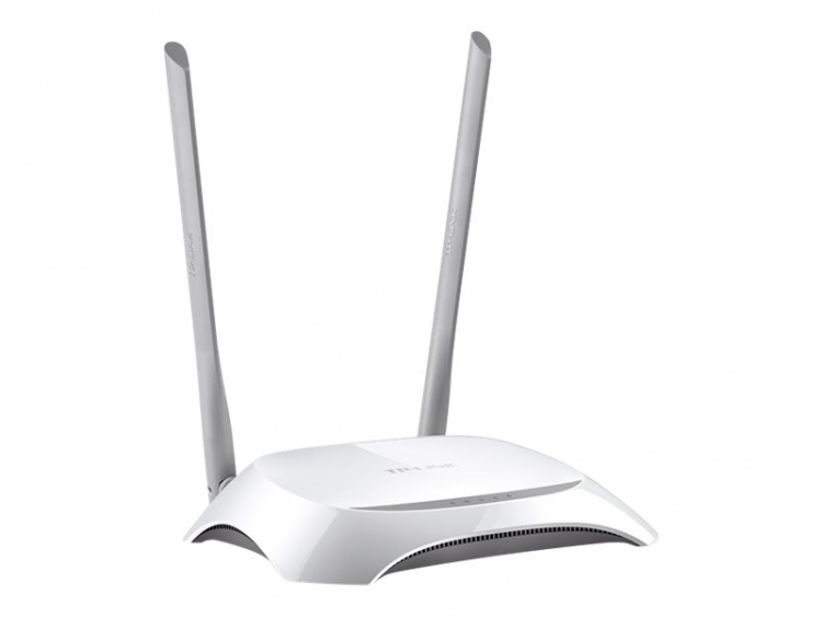 TP-LINK TL-WR840N trådlös router Snabb Ethernet Singel-band (2,4 GHz) Grå, Vit