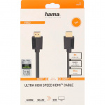 HAMA Cable HDMI High Speed 8K 48Gbit/s Black 1.0m HAMA Cable HDMI High Speed 8K 48Gbit/s Black 1.0m