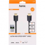 HAMA Cable HDMI High Speed 8K 48Gbit/s Black 3.0m HAMA Cable HDMI High Speed 8K 48Gbit/s Black 3.0m