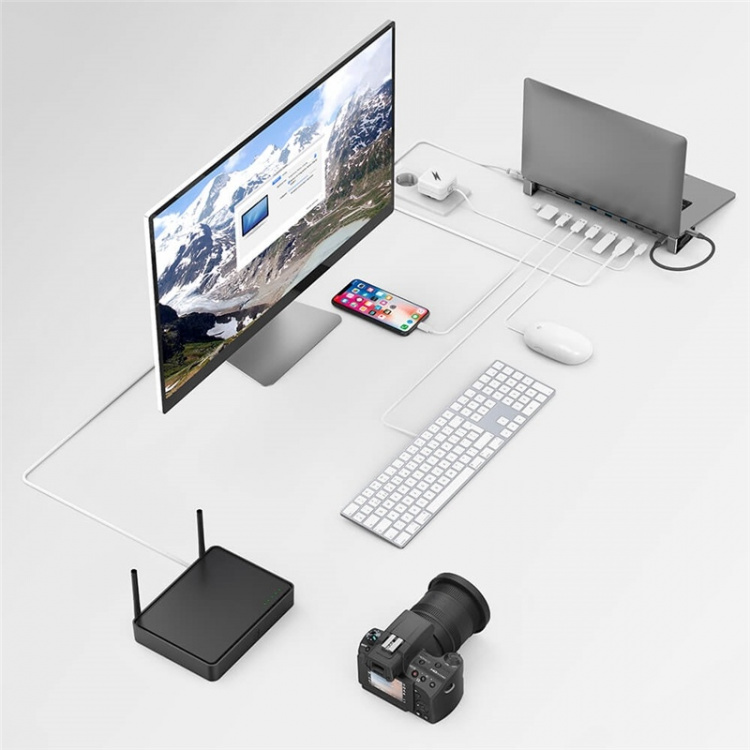 HAMA Dockingstation USB-C 9x Ports