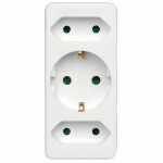 HAMA Multi Plug 3-way White