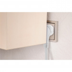 HAMA Extension Cable Earthed 5.0m White HAMA Extension Cable Earthed 5.0m White