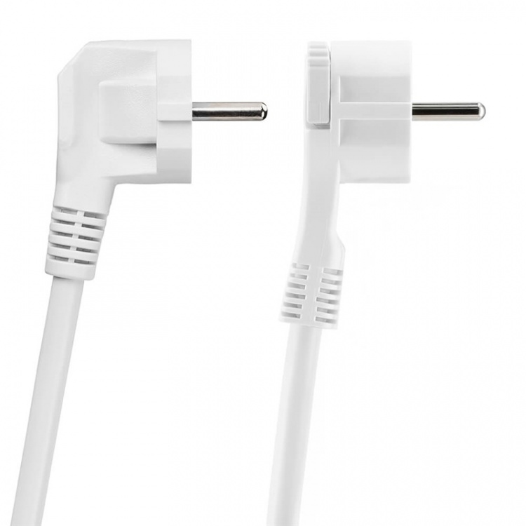 HAMA Extension Cable Earthed 5.0m White HAMA Extension Cable Earthed 5.0m White