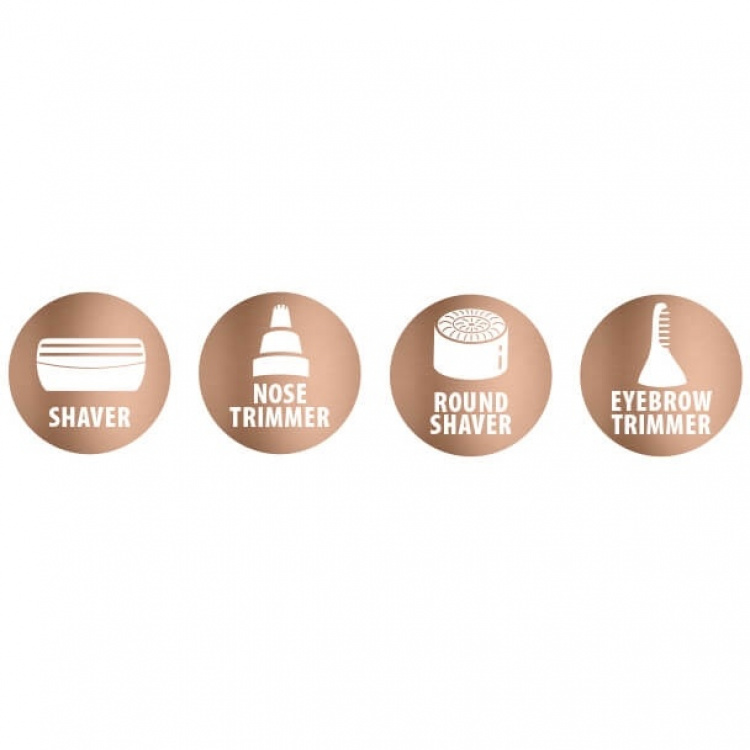 ALPINA Ladyshaver 4In1 White