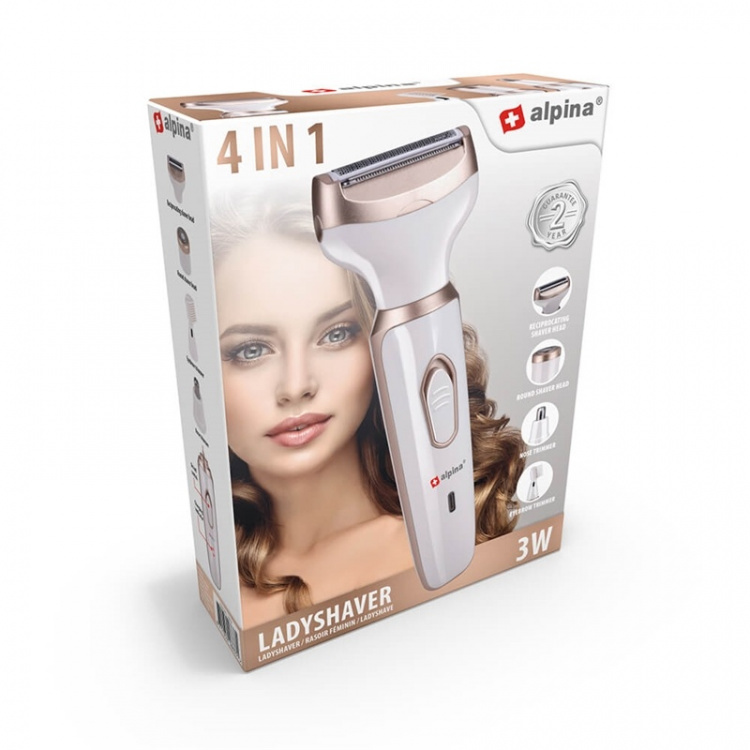ALPINA Ladyshaver 4In1 White