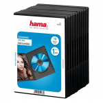 HAMA DVD-Box Svart 10-pack 
