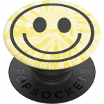 POPSOCKETS Tie Dye Smiley Removable Grip with Standfunction