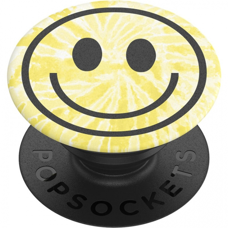 POPSOCKETS Tie Dye Smiley Removable Grip with Standfunction