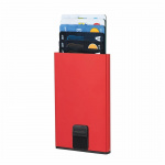SAMSONITE Wallet ALUFIT RFID Card Case Slide RED SAMSONITE Wallet ALUFIT RFID Card Case Slide RED
