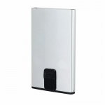 SAMSONITE Wallet ALUFIT RFID Card Case Slide ALUMINIUM SAMSONITE Wallet ALUFIT RFID Card Case Slide ALUMINIUM