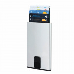 SAMSONITE Wallet ALUFIT RFID Card Case Slide ALUMINIUM SAMSONITE Wallet ALUFIT RFID Card Case Slide ALUMINIUM