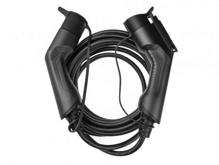 GREENCELL EV Cable EV18 Typ1 5m 3.6kW 16A 1-Phase Black IP55 GREENCELL EV Cable EV18 Typ1 5m 3.6kW 16A 1-Phase Black IP55