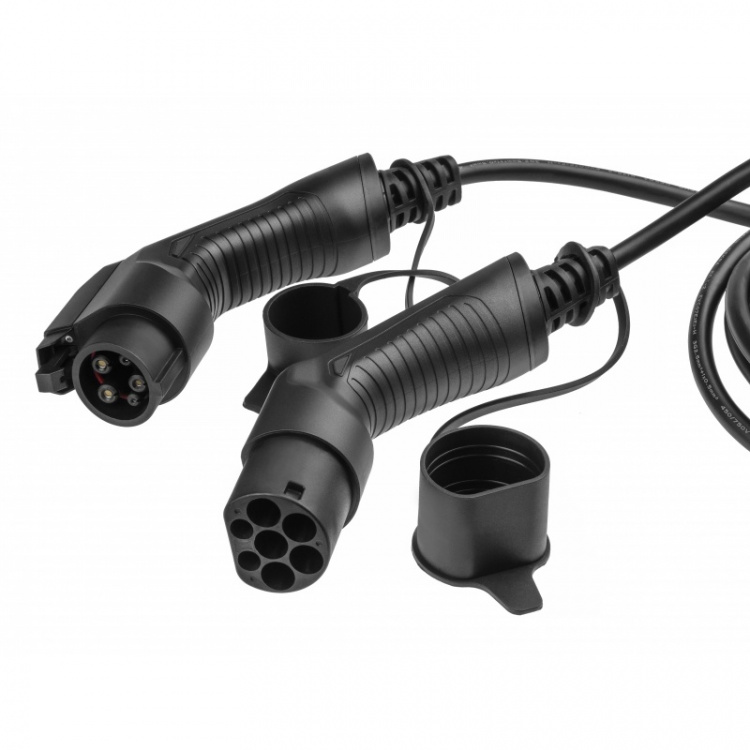 GREENCELL EV Cable EV19 Typ1 7m 3.6kW 16A 1-Phase Black IP55 GREENCELL EV Cable EV19 Typ1 7m 3.6kW 16A 1-Phase Black IP55