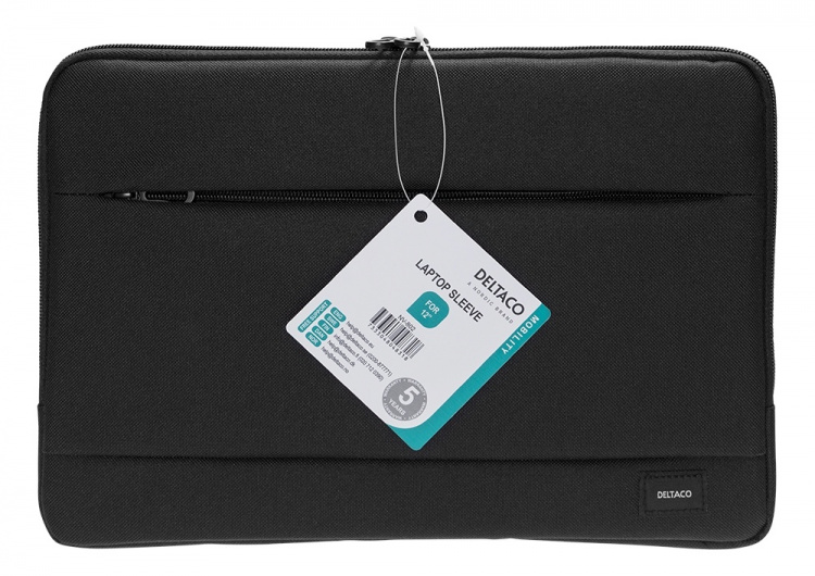 DELTACO laptop sleeve för laptopts upp till 12