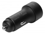 DELTACO USB car charger, 1x USB-C, PD 18 W, 1x USB-A, 18 W, 36W, metal DELTACO USB car charger, 1x USB-C, PD 18 W, 1x USB-A, 18 W, 36W, metal