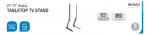 DELTACO Slim Table stand for tv, 23 DELTACO Slim Table stand for tv, 23