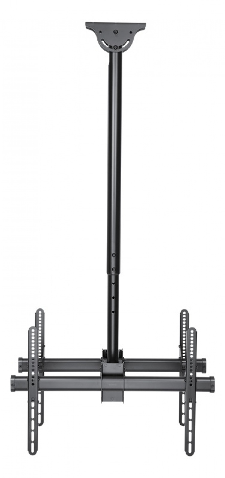 DELTACO OFFICE Telescopic back-to-back LED/LCD ceiling mount, 37-70