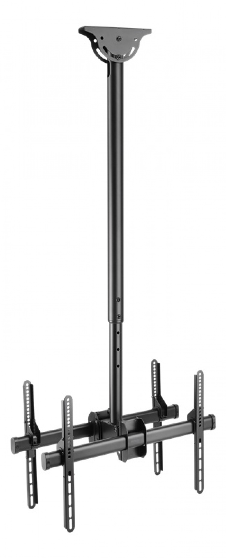 DELTACO OFFICE Telescopic back-to-back LED/LCD ceiling mount, 37-70