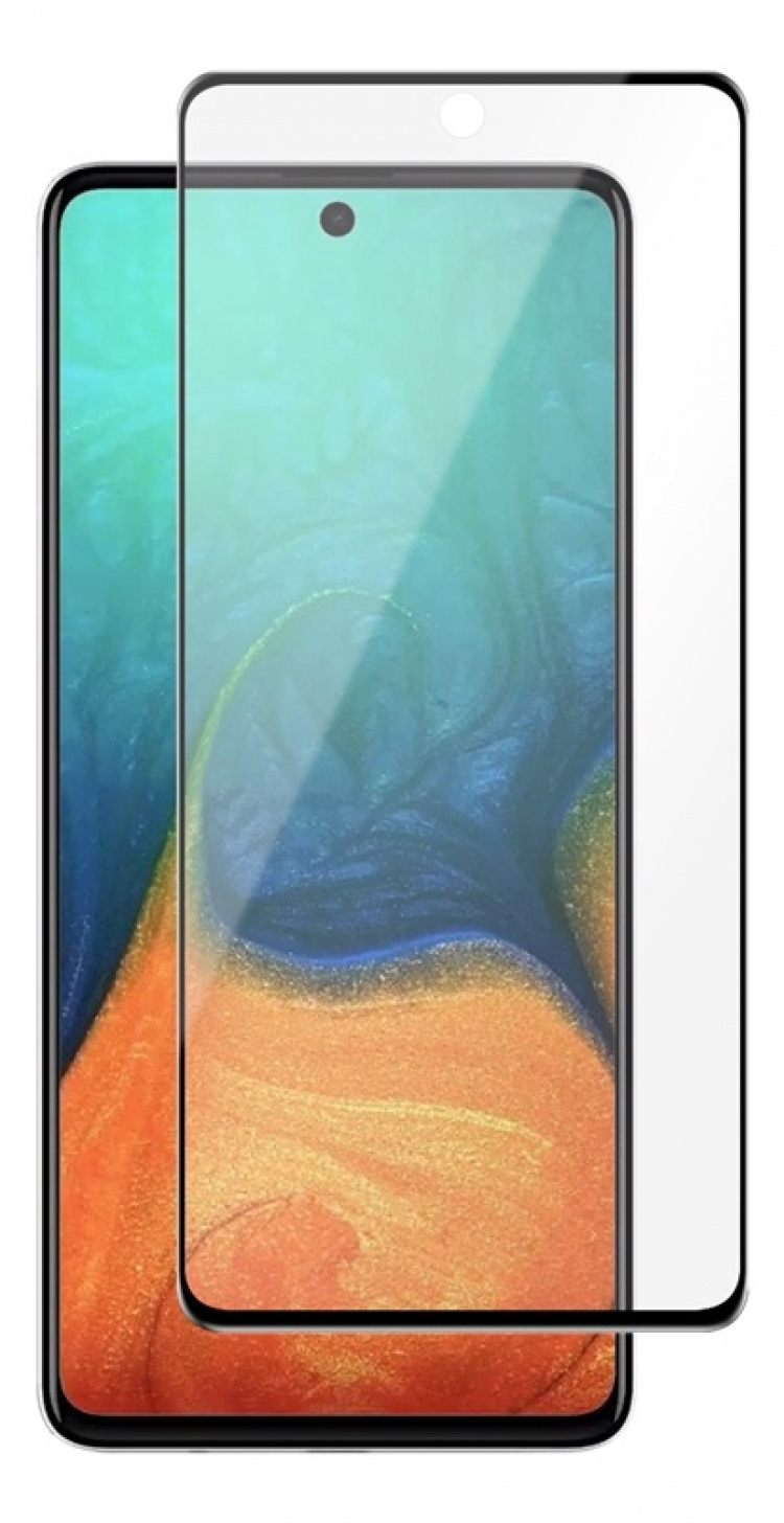 DELTACO screen protector, Samsung A71/Note10 Lite, 2.5D full glass DELTACO screen protector, Samsung A71/Note10 Lite, 2.5D full glass