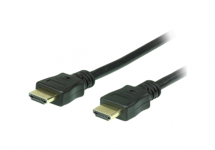ATEN 1M HDMI 2.0 Cable M/M 30AWG Gold Black