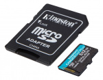 Kingston 512GB microSDXC Canvas Go Plus 170R A2 U3 V30 Card + ADP Kingston 512GB microSDXC Canvas Go Plus 170R A2 U3 V30 Card + ADP