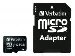 Verbatim SD Micro (SDXC) Class 10 m. adapter 128 GB Verbatim SD Micro (SDXC) Class 10 m. adapter 128 GB