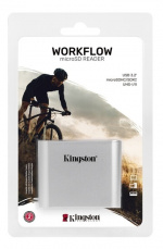 Kingston USB3.2 Gen1 Workflow Dual-Slot microSDHC/SDXC UHS-II Card Rea