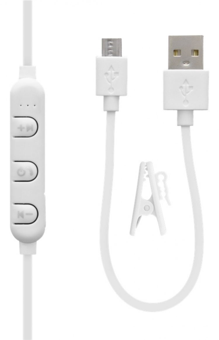 STREETZ Stay-in-ear BT headphones with microphone and control buttons,