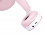 STREETZ Foldable on-ear BT headset, 3.5 mm, pink STREETZ Foldable on-ear BT headset, 3.5 mm, pink